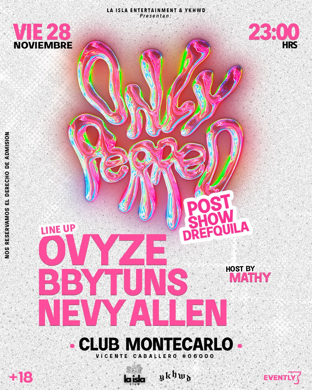 Only Perreo - Post Show Drefquila image}